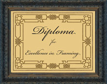 Museum Quality Picture Framing : diploma