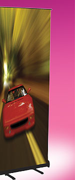 Gamma's trade show displays and pop up displays are warranted.